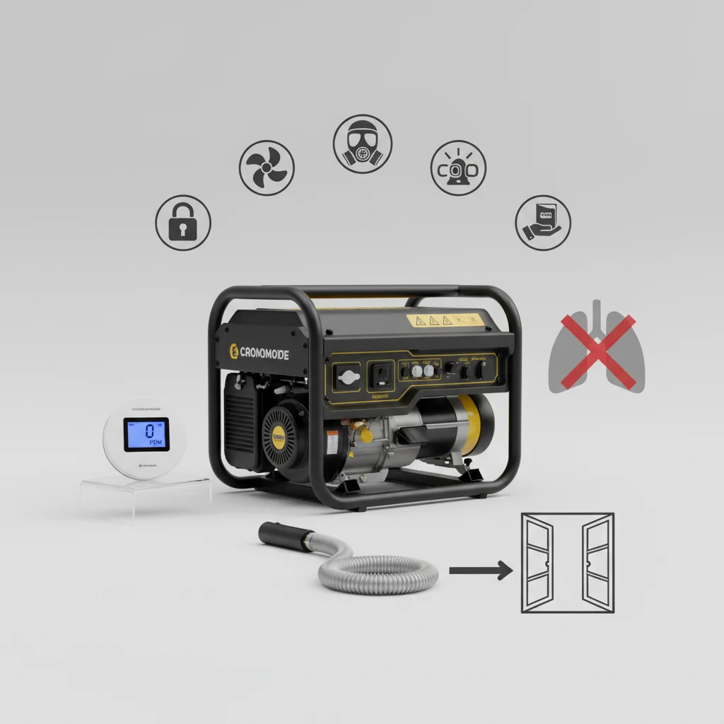 Portable Generator Carbon Monoxide Safety: 5 Essential Precautions