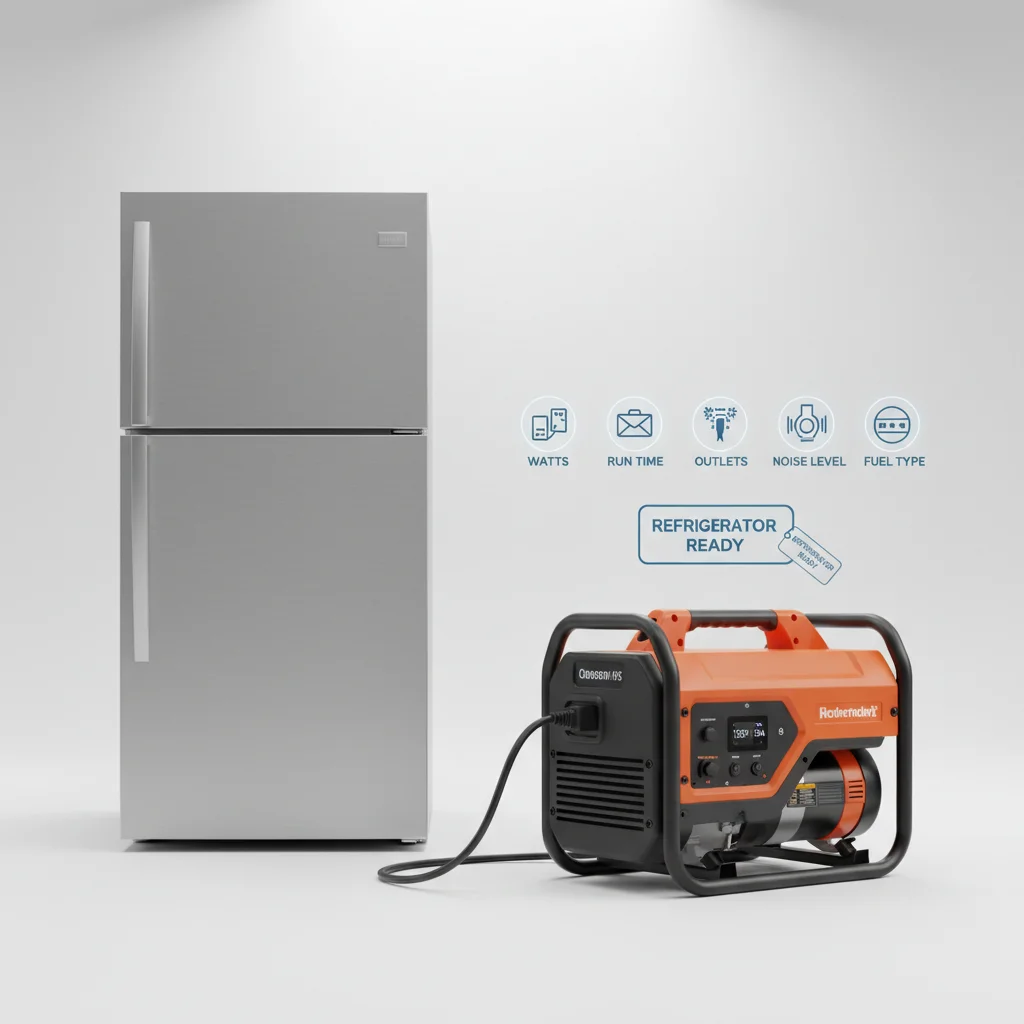 Portable Generator for Refrigerator: 5 Key Factors for Buyers