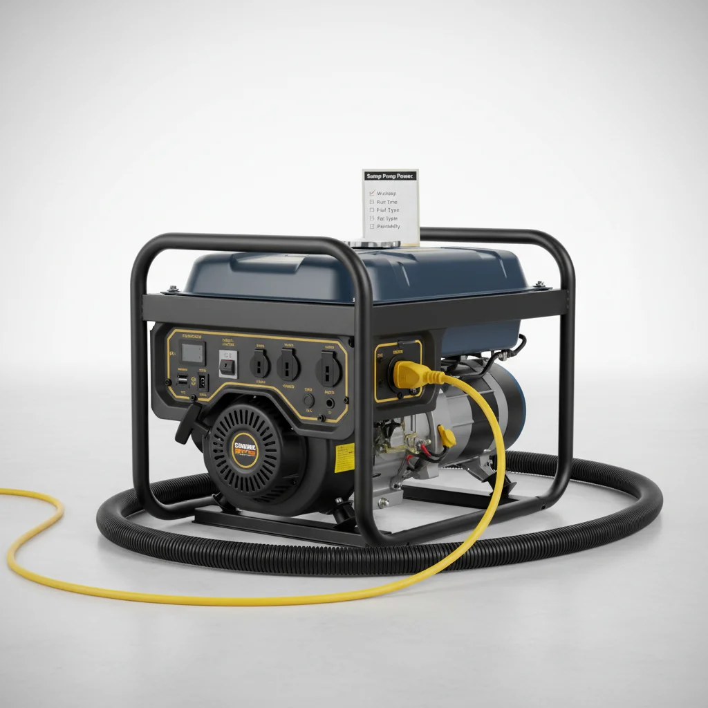 Portable Generator for Sump Pump: 5 Key Factors for Buyers
