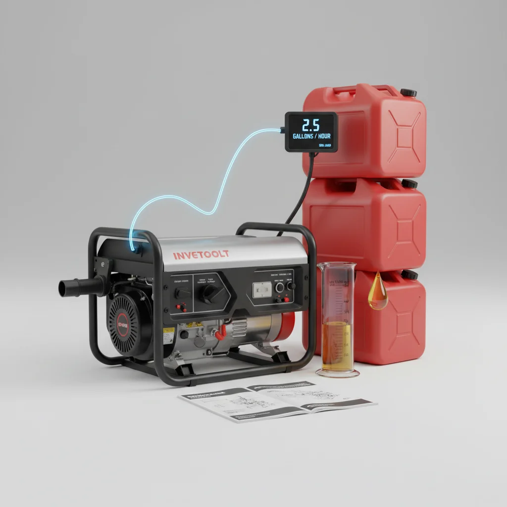 Portable Generator Fuel Consumption: How Much Gas Do You Need?