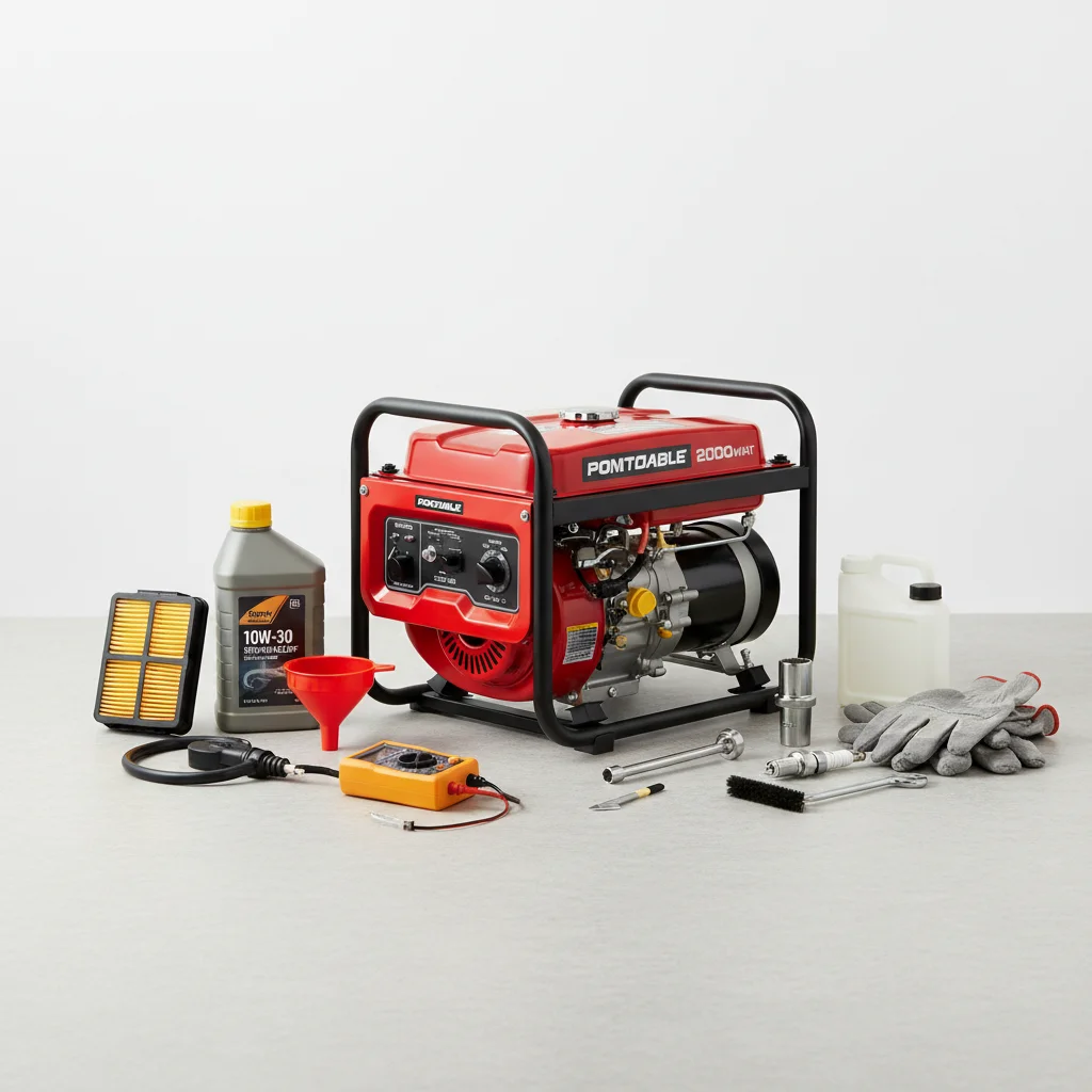 Portable Generator Maintenance Checklist: Essential Steps for Longevit