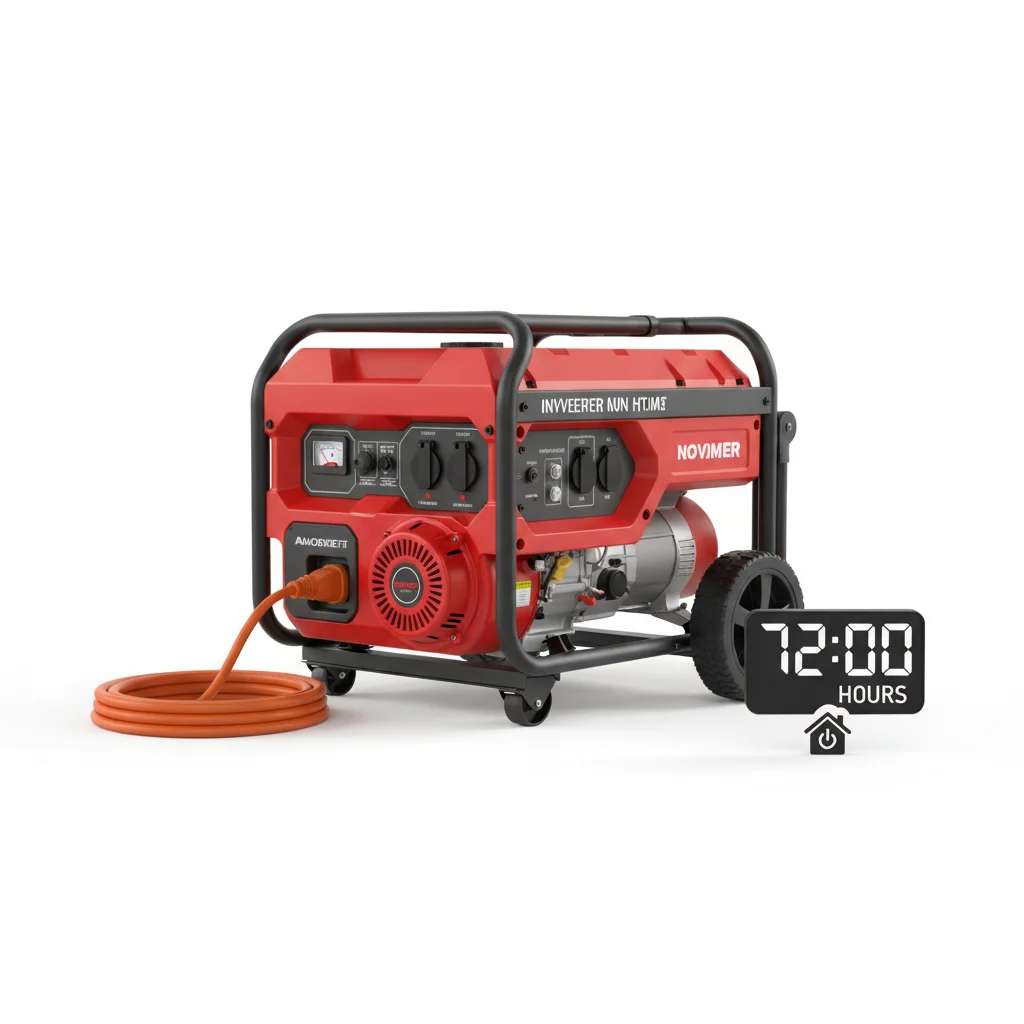 Portable Generator Run Time: How Long Can It Power Your Home?