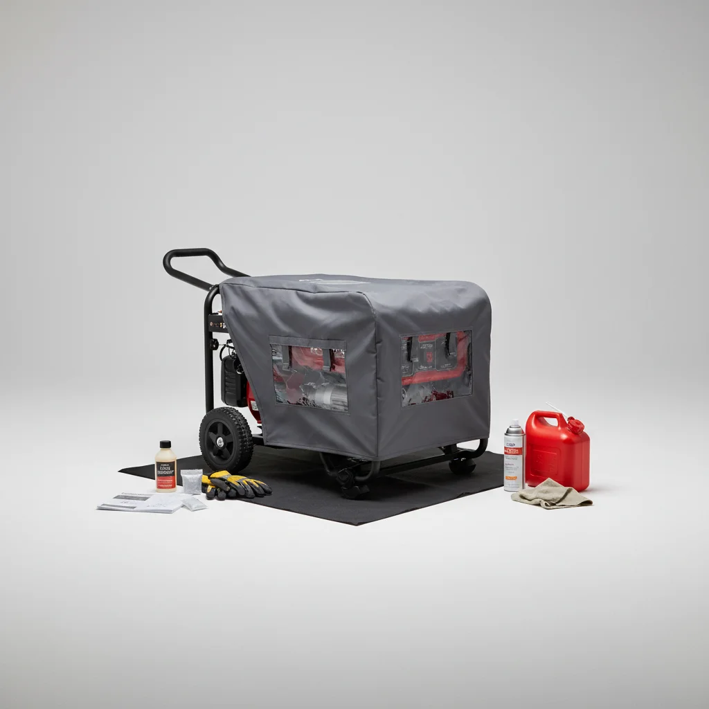 portable generator storage