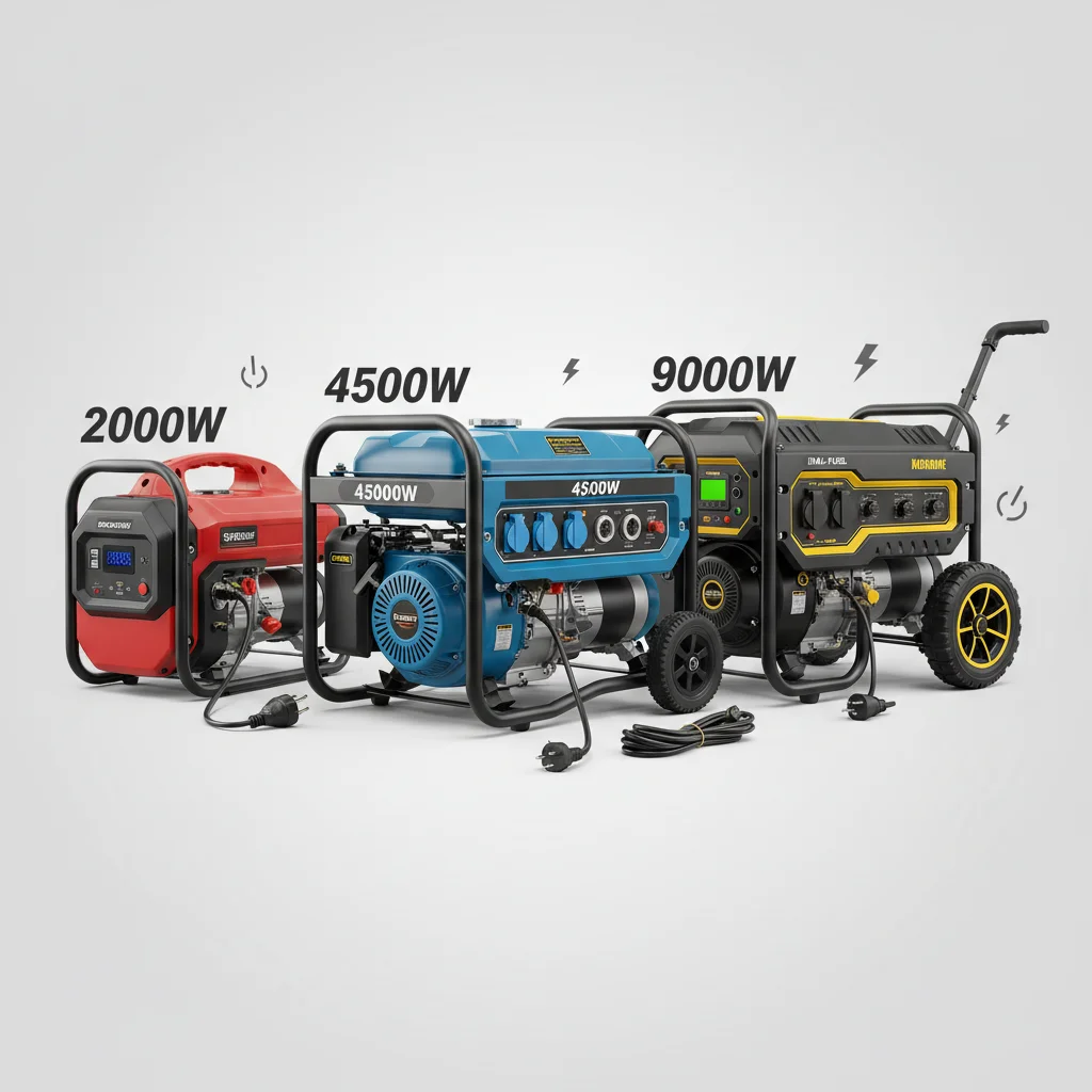 portable generator wattage